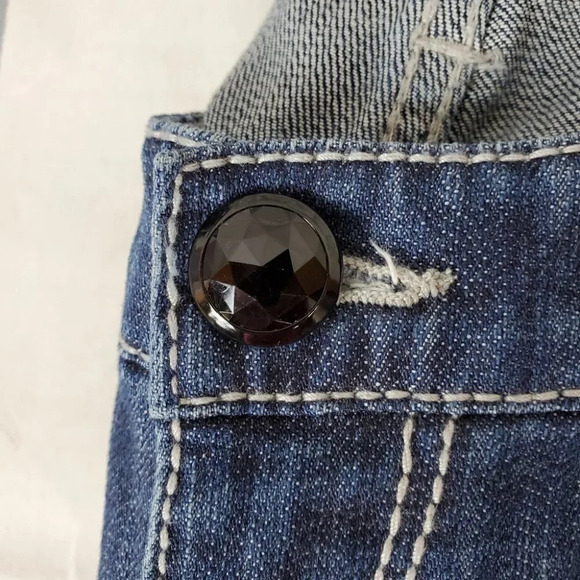 Seven7 Luxe Jeans Sully  Blue 14 Stretch Bootcut NWT - Picture 6 of 15